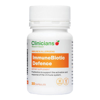 Clinicians Immune Biotic Defense 30 Caps ( new name for Immune System Support )