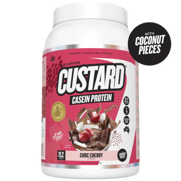Muscle Nation Custard Casein Protein 25 Serves