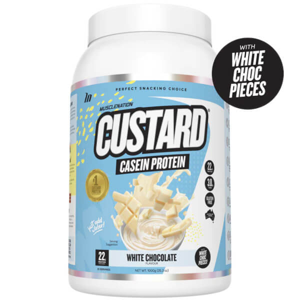 Muscle Nation Custard Casein Protein 25 Serves