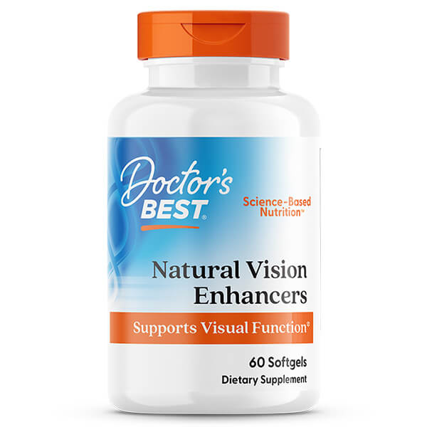 Doctor's Best Natural Vision Enhancers 60 Softgels
