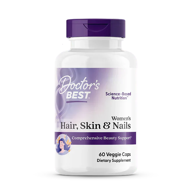 Doctor's Best Women's Hair, Skin & Nails 5000mcg Biotin Boost