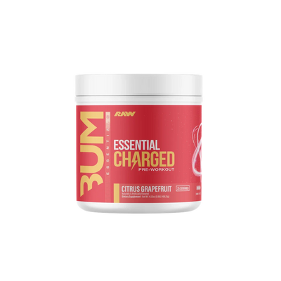 Essential Charged Pre-Workout Powder 25 Servings Clean Focus Energy