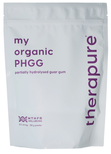 Therapure Organic PHGG Prebiotic Fibre Powder 250g - Gentle Gut Support