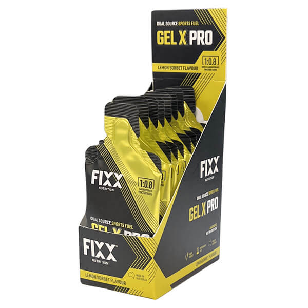 Fixx Nutrition Gel X Pro 40ml x8 CLEARANCE Short Dated end of 01/2026