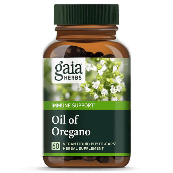 Gaia Herbs Oil of Oregano 60 Caps