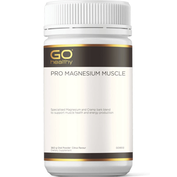 Go Healthy Pro Magnesium Muscle 360g ( Shortdated 05/25 )