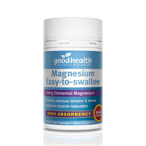 Good Health Magnesium Easy-to-Swallow 90 Capsules CLEARANCE Short Dated end of 12/2026