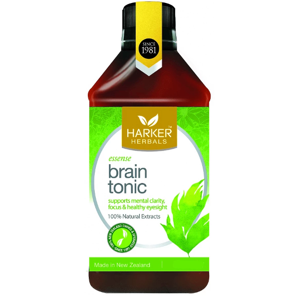 Harker Herbals Brain Tonic 500ml CLEARANCE Short Dated end of 09/2026