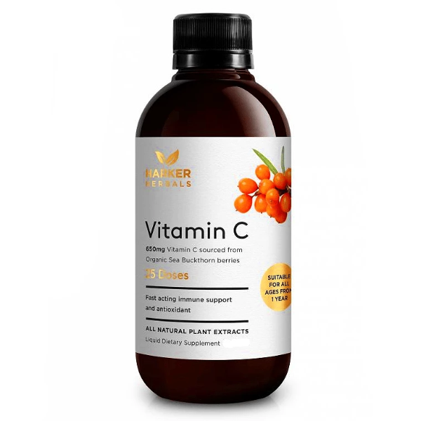 Harker Herbals Vitamin C 100ml CLEARANCE Short Dated end of 09/2025