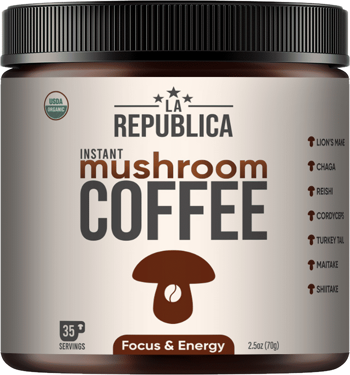 LA Republica Instant Mushroom Coffee 70g