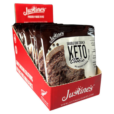 Justine's Keto Crunch Cookies 40g x12