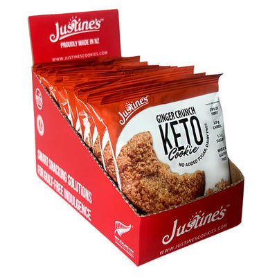 Justine's Keto Crunch Cookies 40g x12