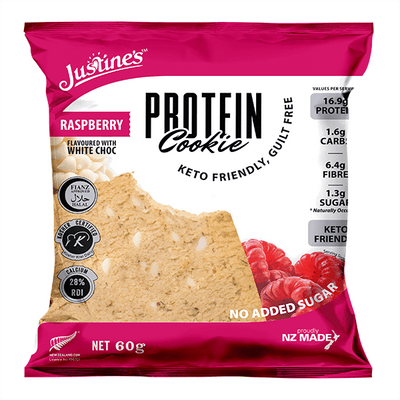 Justine's Protein Cookies 60g x12 CLEARANCE Short Dated end of 03/2025