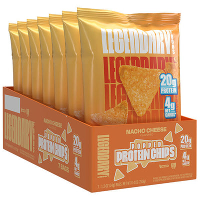 Legendary Foods Popped Protein Chips 34g x7