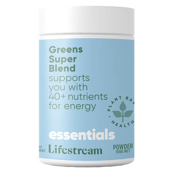 Lifestream Greens Super Blend 150g CLEARANCE Short Dated end of 11/2025