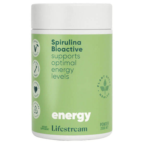 Lifestream Spirulina Bioactive 200g CLEARANCE Short Dated end of 12/2026