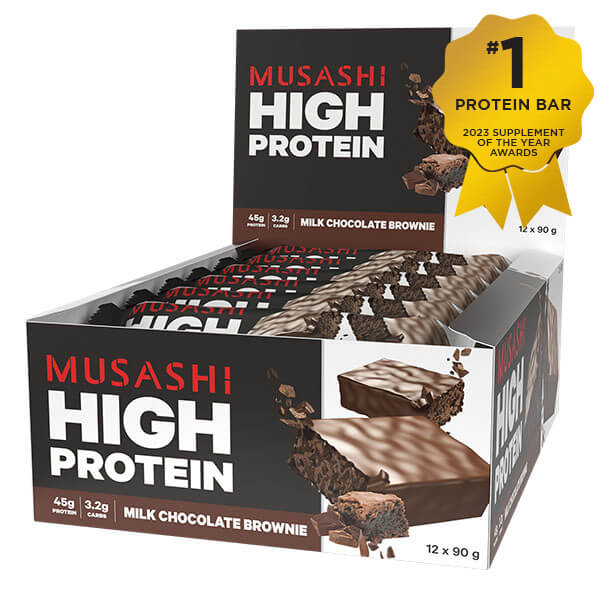 Musashi High Protein Bars Box of 12