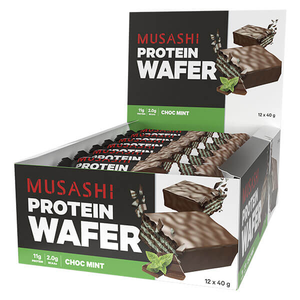 Musashi Protein Wafer Bar Box of 12
