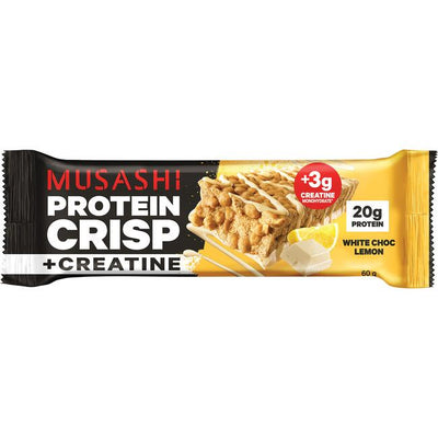 MUSASHI PROTEIN CRISP + CREATINE PROTEIN BAR