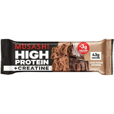 MUSASHI HIGH PROTEIN + CREATINE PROTEIN BAR