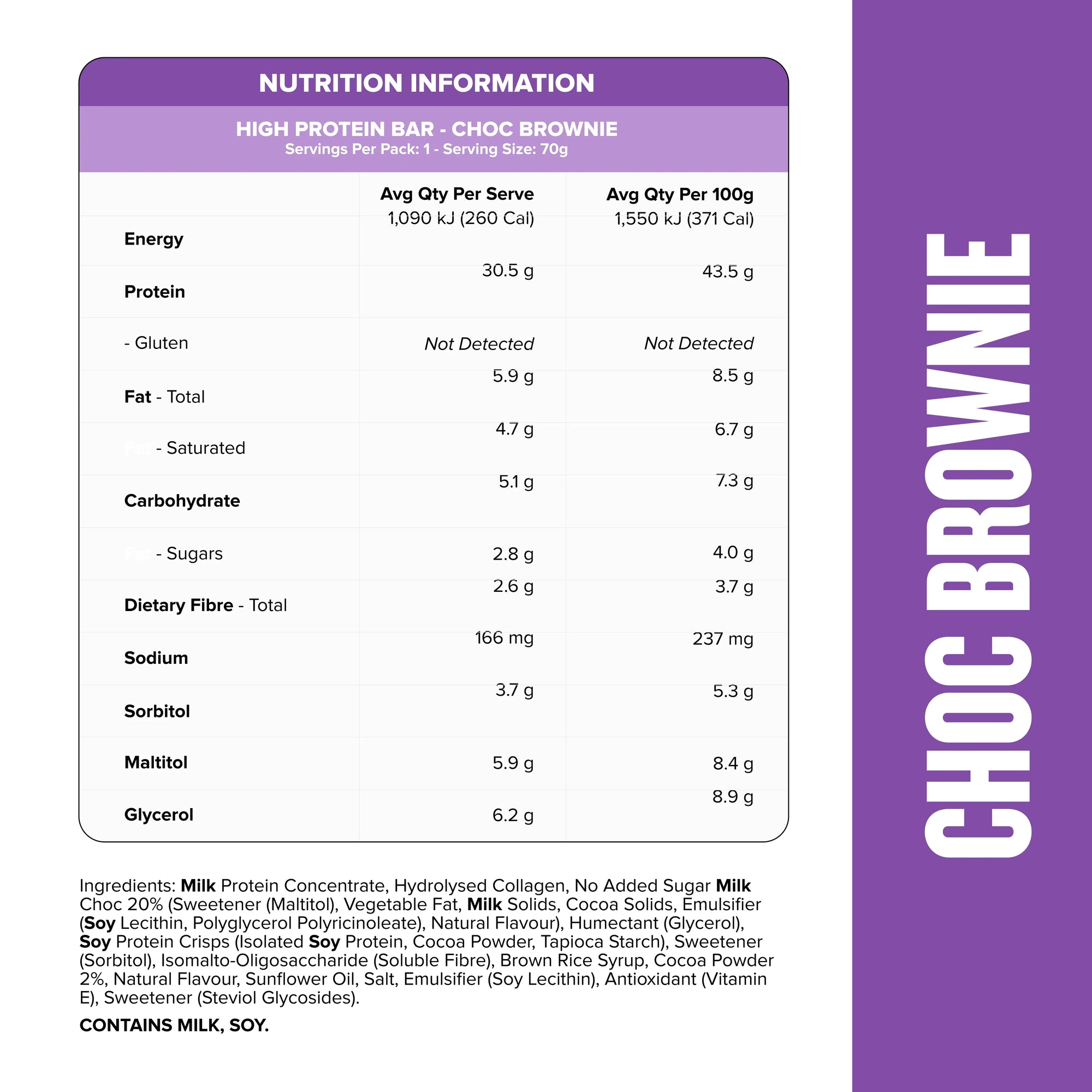 Muscle Nation High Protein Bar