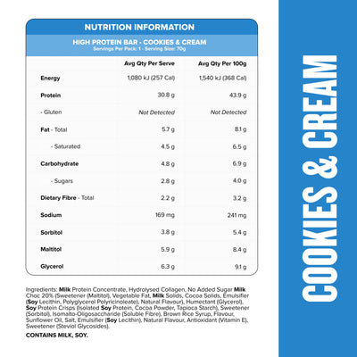 Muscle Nation High Protein Bar