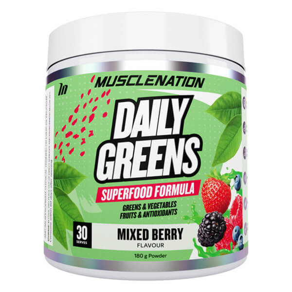 Muscle Nation Daily Greens 30 Serves CLEARANCE Short Dated end of 12/2025