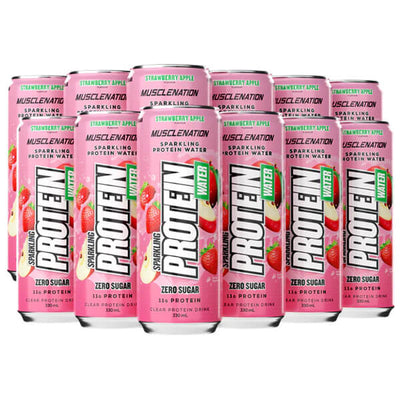 Muscle Nation Sparkling Protein Water 330ml x12