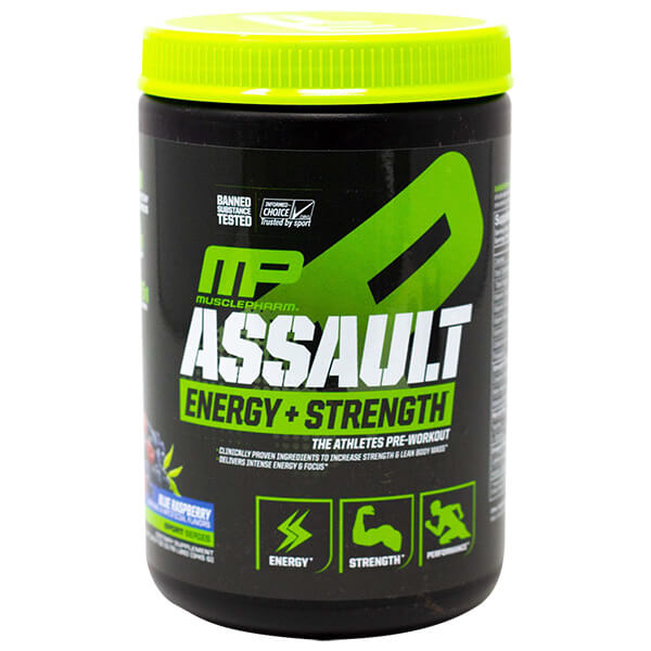 MusclePharm Assault 30 Serves CLEARANCE Short Dated end of 02/2026