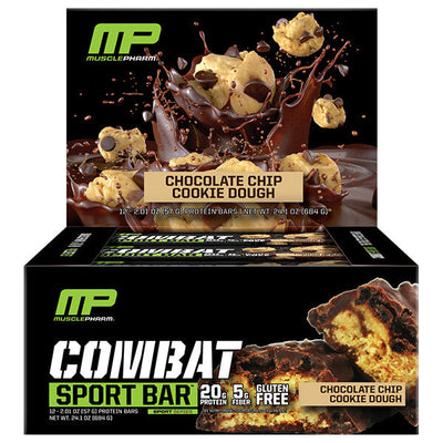 MusclePharm Combat Sport Bars 63g x12