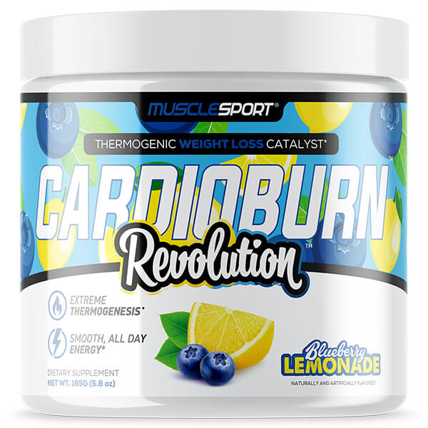 MuscleSport CardioBurn 165g CLEARANCE Short Dated end of 03/2026