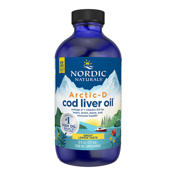 Nordic Naturals Arctic-D Cod Liver Oil 237ml