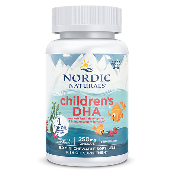 Nordic Naturals Children's DHA 180 Softgels