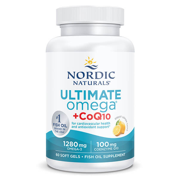 Nordic Naturals Ultimate Omega + CoQ10 60 Softgels