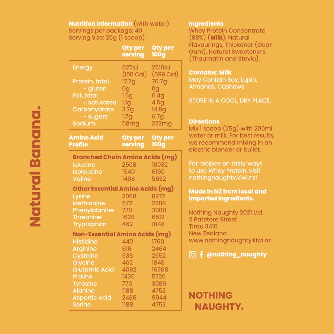 Premium NZ Whey Protein Powder