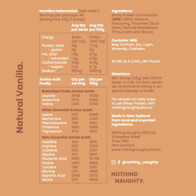 Premium NZ Whey Protein Powder