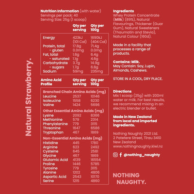 Premium NZ Whey Protein Powder