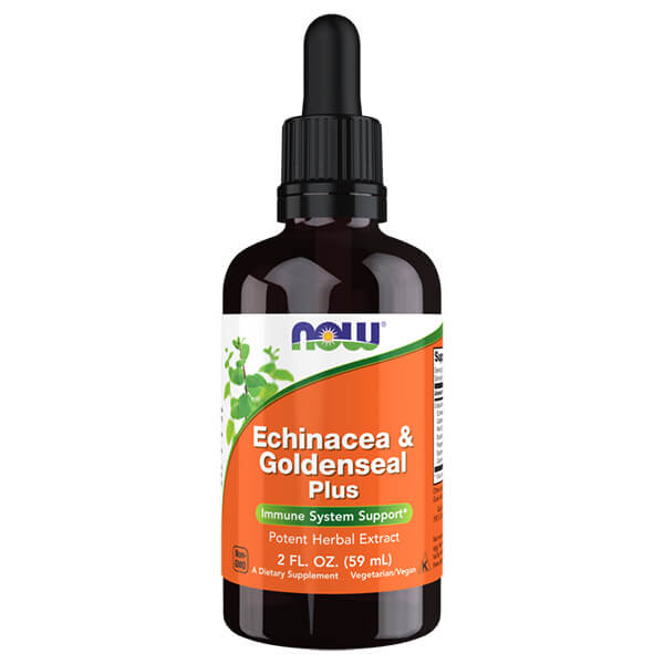 Now Foods Echinacea & Goldenseal Plus 59ml