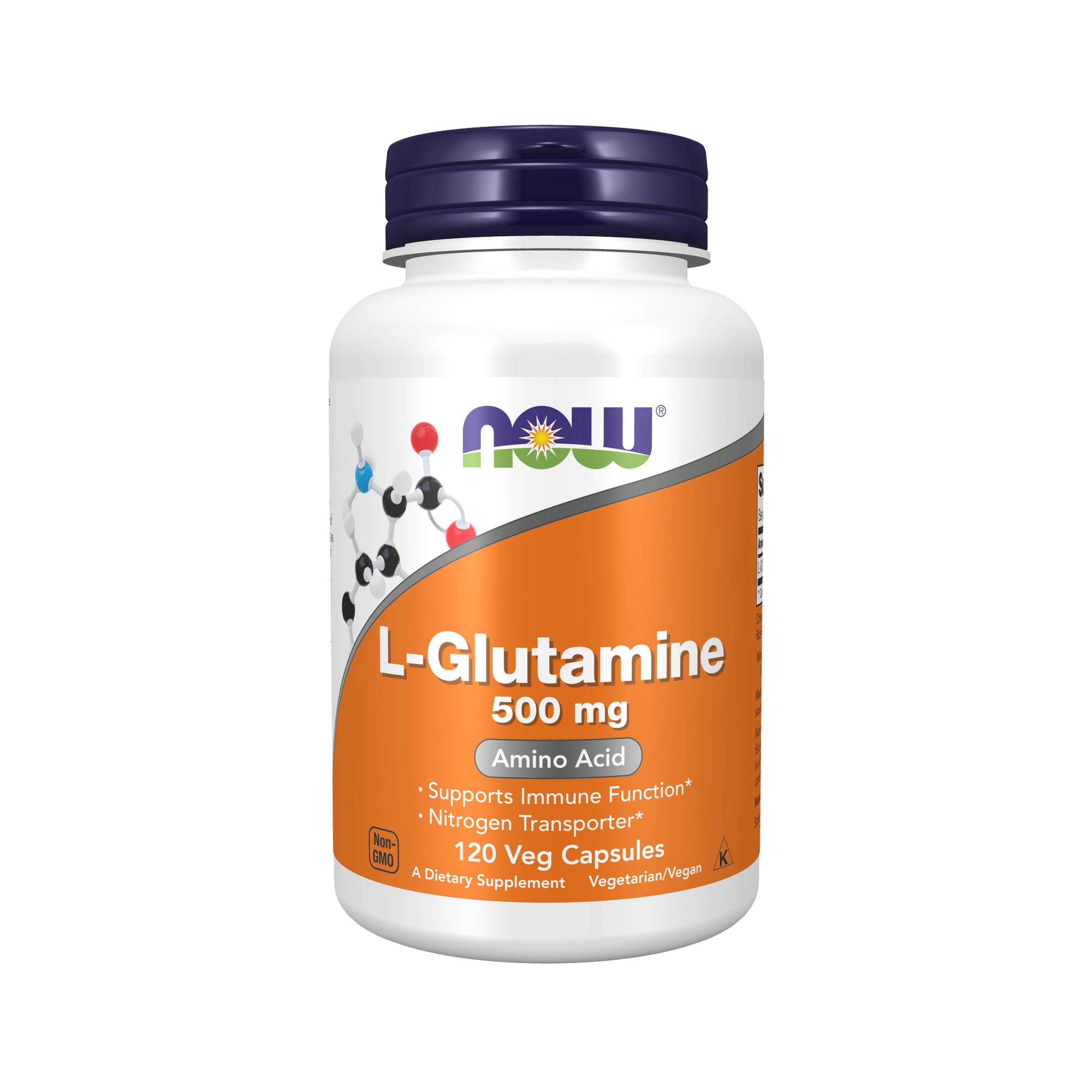 NOW Foods L-Glutamine 500mg Capsules