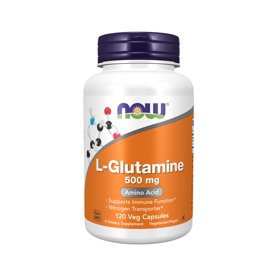 NOW Foods L-Glutamine 500mg Capsules