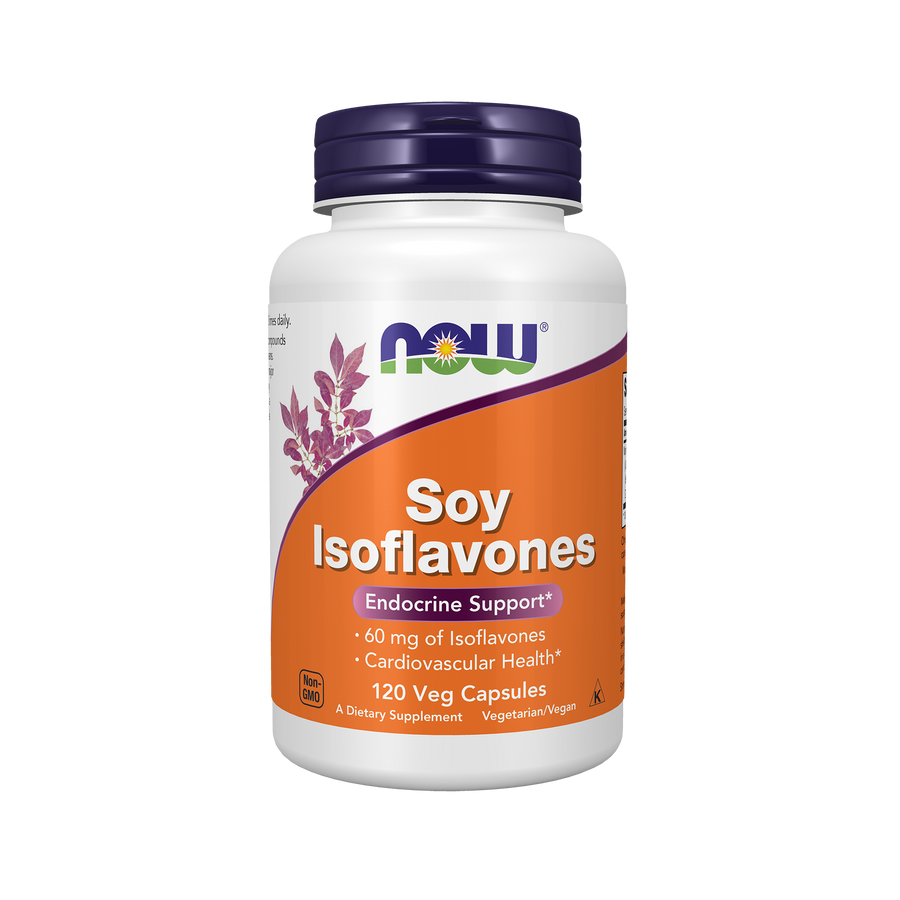 NOW Foods Soy Isoflavones 120 Veg Capsules
