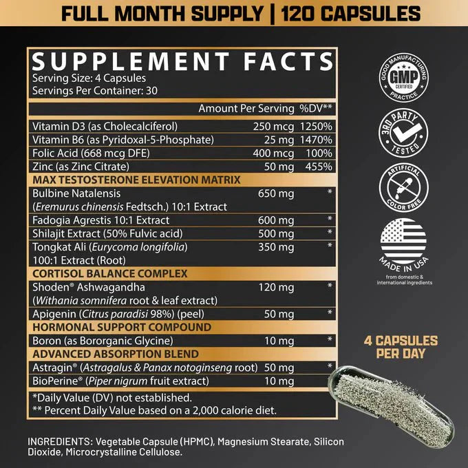 Nutrex Alpha T Magnum Testosterone Booster