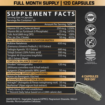 Nutrex Alpha T Magnum Testosterone Booster