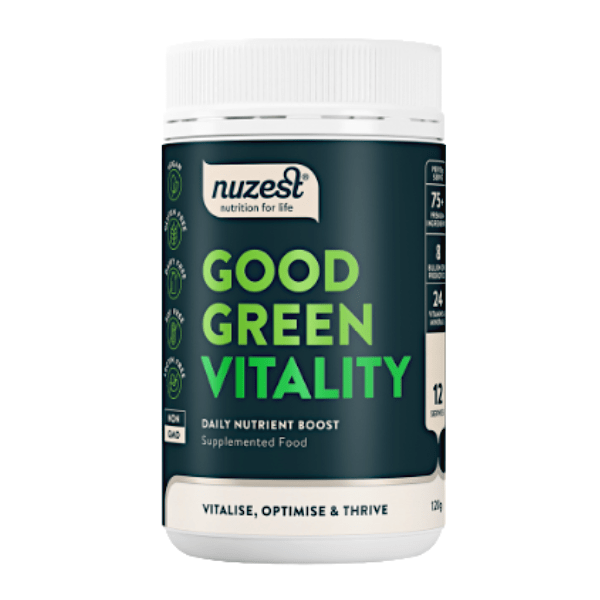 Nuzest Good Green Vitality 120g CLEARANCE Short Dated end of 08/10/2026