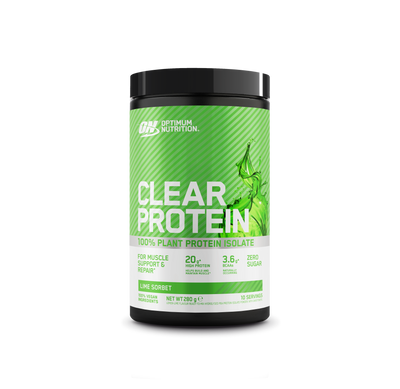 Clear Protein 100% Plant Protein Isolate Powder Refreshing Vegan 280g 10 Servings