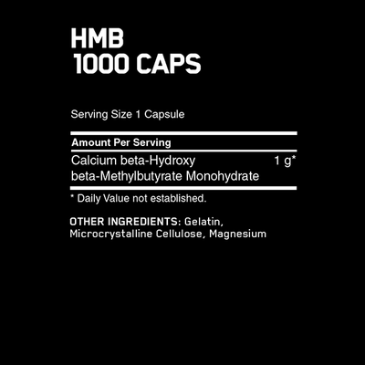 Optimum Nutrition HMB 1000mg 90 Caps - Supplements.co.nz