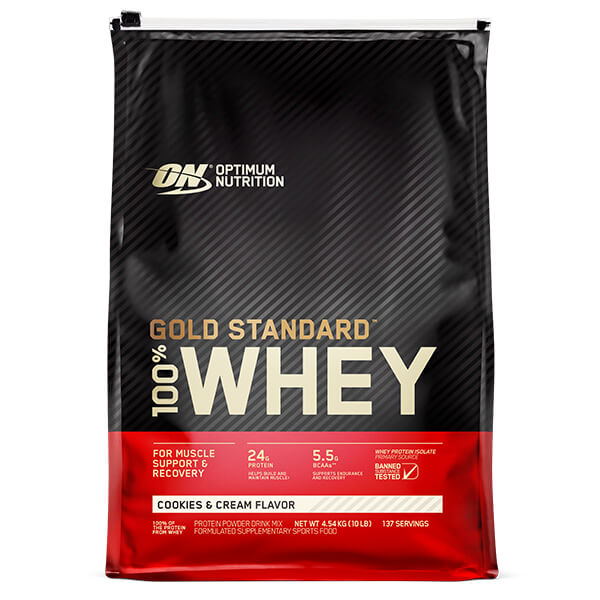 Optimum Nutrition Gold Standard 100% Whey 10lb CLEARANCE Short Dated end of 08/2026