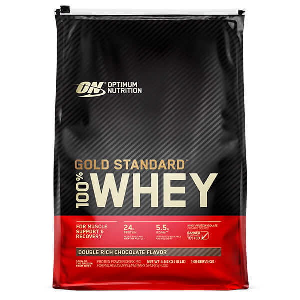 Optimum Nutrition Gold Standard 100% Whey 10lb CLEARANCE Short Dated end of 16/10/2026