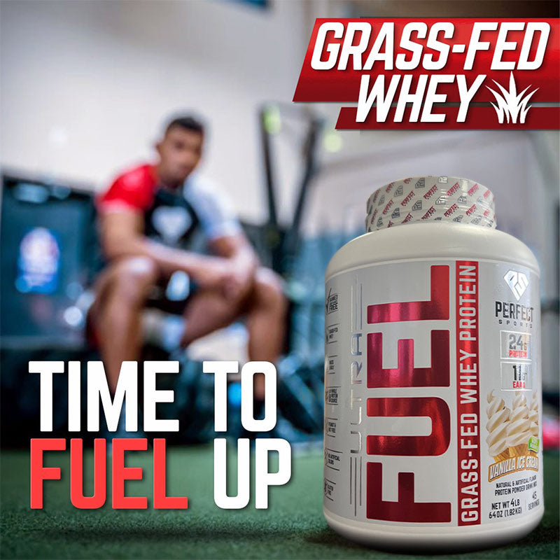 Perfect Sports Ultra Fuel Grass-Fed Whey Protein - 4 lbs 45 Servings **PRICE DROP**