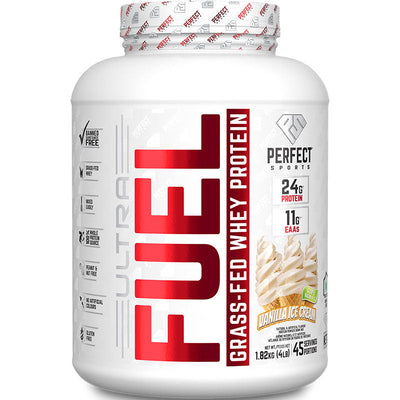 Perfect Sports Ultra Fuel Grass-Fed Whey Protein - 4 lbs 45 Servings **PRICE DROP**